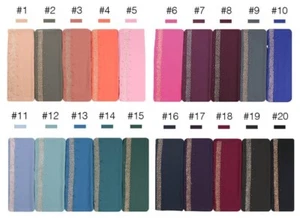 Muslim women Chiffon Hijab Long Scarf - Picture 1 of 17
