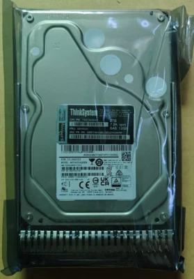 For Lenovo ThinkSystem 00YK031 7XB7A00042 2TB 7.2K SAS 12G 3.5" HDD Hard Drive - Image 1 of 2
