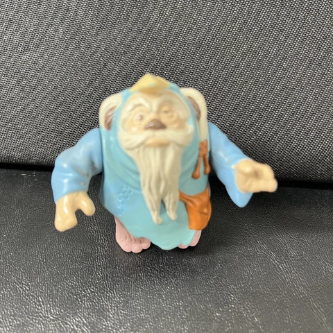 Vintage Kenner Star Wars 1985 Ewoks Cartoon Animated Logray No Staff MINTY Cover