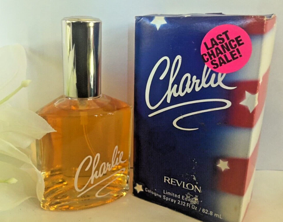 Charlie Revlon Cologne Spray Limited Edition Spirit of America 2.12 OZ Vintage?