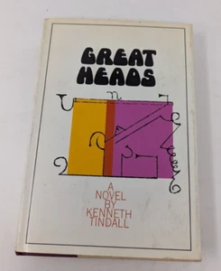 Great Heads by Kenneth Tindall, 1st Edition with unclipped DJ - Picture 1 of 9