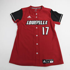 Louisville Cardinals adidas Practice Jersey - Softball Women's Red/Black New