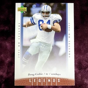 Doug Cosbie 2006 Upper Deck Legends #96 NEUWERTIG Dallas Cowboys Trikot Santa Clara - Bild 1 von 4