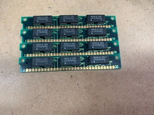 4x 1MB SIMM 30 pin MT4C4001JDJ-7 70ns - Afbeelding 1 van 3