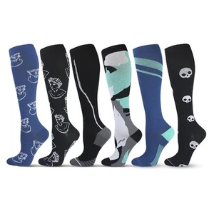 Compression Socks 20-30 mmHg(6Pairs) Men and Women, Best for Running, Travel,... - Picture 1 of 8