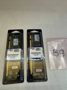 Vintage Kingston SDRAM RAM Lot 64MB + 128MB PC100 CL2 - Picture 1 of 5