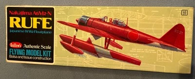 Guillow's Nakajima A6M2N “Rufe” Floatplane. #507. - Image 1 of 3