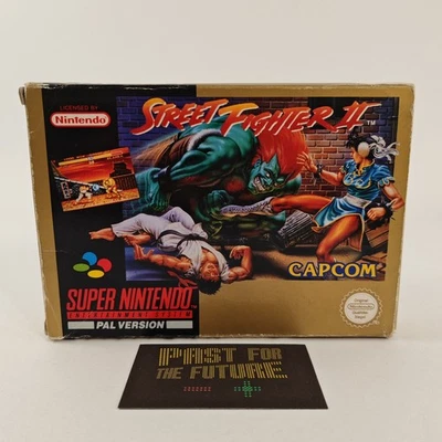 SNES Super Nintendo Street Fighter 2 OVP PAL - Bild 1 von 4