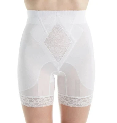 Rago Style 6206 White XL | High Waist Medium Control Thigh Slimmer - Image 1 of 3