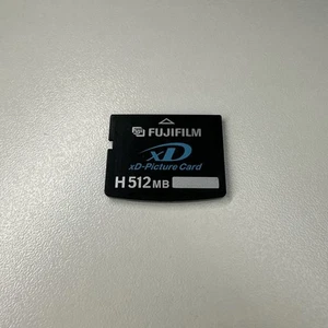 Tarjeta de memoria de imagen xD 512 MB Fujifilm tipo H para cámaras Fujifilm y Olympus - Imagen 1 de 2