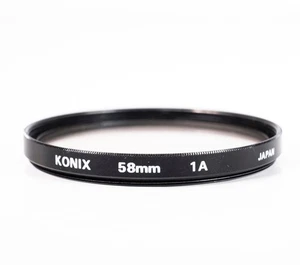 Filtro de protección para cámara Konix 58 mm tragaluz 1A - Imagen 1 de 1