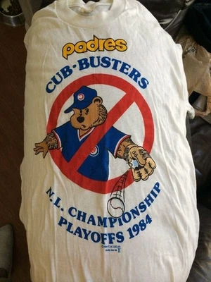 Camisa Gráfica De Colección San Diego Padres Cub Busters 1984 Unisex Reimpresión KV0724 Foto 1 de 2