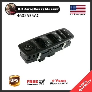 4602535AE Left Front Window Switch Fit For Dodge Grand Caravan 2008~09 4.0L V6 - Picture 1 of 8
