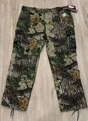 Vtg NEW Walls Advantage  Camo Whisper Soft Hunting Cargo Pants 50x34 3XL - Image 1 of 4