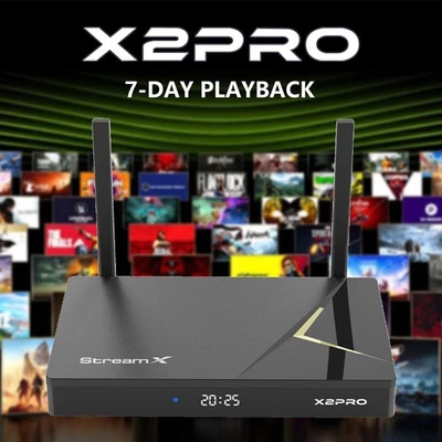 STREAMX Stream X X2 Pro Android Device Like Superbox S6 Max Just open the package