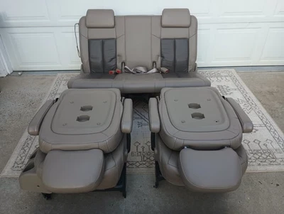 2001 Oldsmobile Silhouette Minivan Van Assento Traseiro Bege Couro Pacote Pickup - Imagem 1 de 4