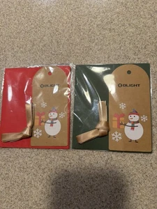 Olight 2025 Gift Wrap Swag 2 Pack - Christmas Red & Spruce Green - Brand New! - Picture 1 of 2