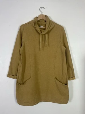 Seasalt Cornwall Formative Tunic Mustard Yellow Organic Cotton Top . Sz 12 - Image 1 of 4