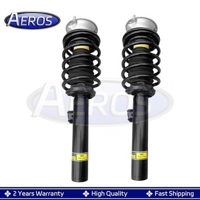 2X Front Shock Strut Assys Fit BMW E60 E61 528xi 530xi 528i 535i AWD No Electric - Imagem 1 de 4