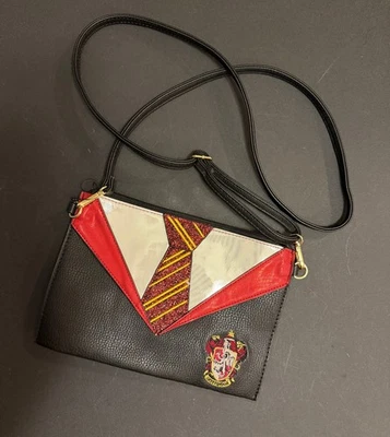 Bolso Bandolera Danielle Nicole Harry Potter Gryffindor Negro Rojo Dorado Cartera Foto 1 de 4