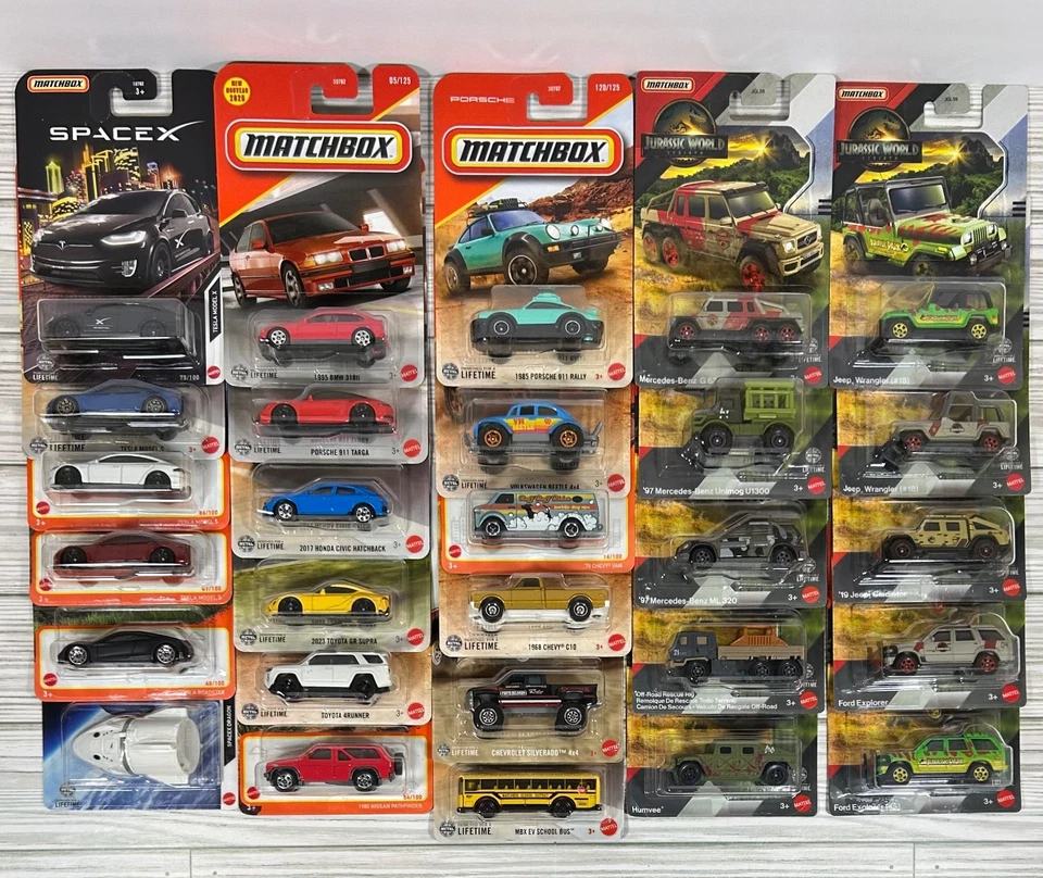 Matchbox Mainline *U Pick* Discount on 2+ (Updated 11/2) Jurassic World Rebirth - Image 1 of 1