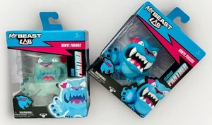 Mr Beast Lab Glow Panther Vinyl Figure Set Of 2 - Picture 1 of 10