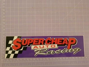 Supercheap Auto racing Sticker 24cm x 7cm approx As per image - Picture 1 of 1