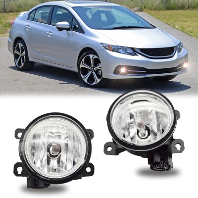 Faros antiniebla faros de parachoques delanteros para Honda Civic 2016-2021 Accord 2013-2015 cupé Foto 1 de 4