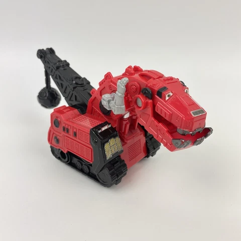 Dinotrux Ty Rux  Pullback Action Pull Back & Go 6" Dinosaur Toy Mattel 2015 Cover
