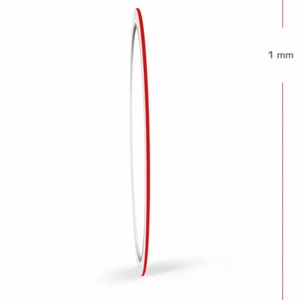 Zierstreifen 1mm 10 Meter Rot Matt RAL 3002 Auto Boot Motorrad Wohnmobil WoWa - Bild 1 von 5