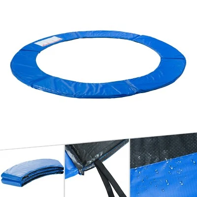 AREBOS Copertura Bordo di Protezione per Trampolino Elastico Molla 305 cm blu - Immagine 1 di 4