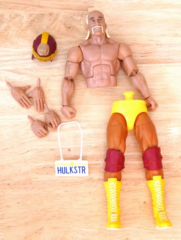 Wwe wcw hulk hogan mattel elite 96 Figure legends series 18 target custom fodder Cover