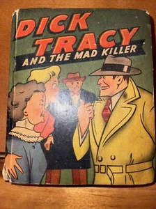 Dick Tracy and the Mad Killer ORIGINAL Vintage 1947 Whitman Big Little Book - Picture 1 of 7