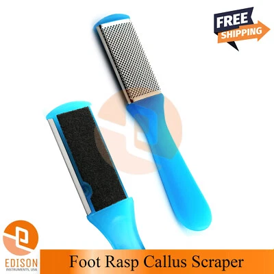 Foot Rasp File Callus Remover Double Sided Pedicure Dead Skin Scrubber Feet Care - Image 1 of 3