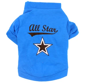 Small Dog Cat Pet Summer Shirt Vest Clothes Cute Puppy T-Shirt Coat Apparel USA - Picture 1 of 15