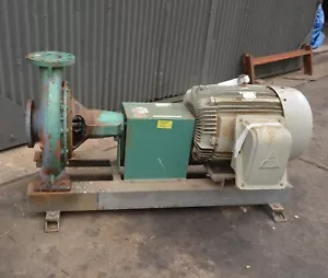 Large Centrifugal Pump 55kW 75HP 3 phase motor 5x6" 150 x 125mm 400mm impeller - Picture 1 of 9