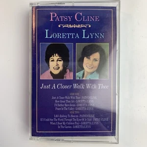 Patsy Cline Loretta Lynn Just A Closer Walk With Thee (Cassette) - Picture 1 of 2
