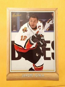 2006-07 Upper Deck 5x7 Jumbo Bee Hive #222 Jarome Iginla Calgary Flames