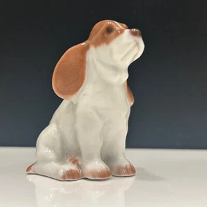 Vintage Bing & Grondahl Spaniel sitzender Hund Figur Porzellan & handbemalt #25Y2 - Bild 1 von 13