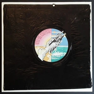 Pink Floyd Harvest Q4SHVL 814 Wish You Were Here UK QUAD Postcard Black Shrink M - Picture 1 of 24