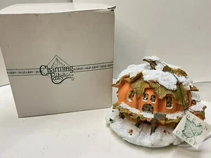 Signed Charming Tails 1994 Pumpkin Inn Lighted House 87522 Vintage Dean Griff - Picture 1 of 20