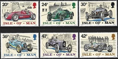 1995 Isle of Man Sg 649/654 90th Anniversary of Motor Racing on Isle of Man MNH - Image 1 of 2