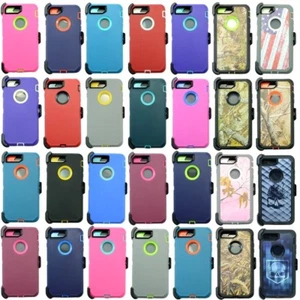 For Apple iPhone 6S/ 7 / 8 Plus Case Cover Shockproof Heavy Duty with Belt Clip - Picture 1 of 94