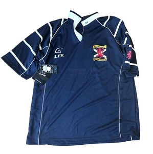 Z LFR Live For Rugby Scotland Tartan Terror Breathlite Jersey Shirt Blk L - Picture 1 of 5
