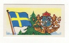 Products and Flags of the World 1961. Timber, Sweden