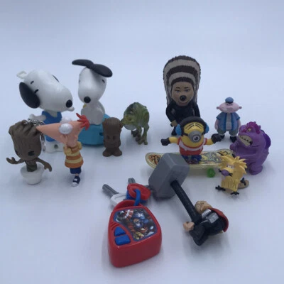 Lote Mixto de Juguetes 14 Piezas Hey Arnold Monstruos Reales Groot Thor Sing Phineas Ferb Foto 1 de 4