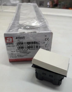 AVE SERIE MODULARE PULSANTE BLANC 45905-45905G-45955-45971-45954-45952 - Imagen 1 de 21