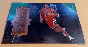 1998-99 SPx Finite Star Power #124 Scottie Pippen ¡con Michael Jordan! - /5400 - Imagen 1 de 3