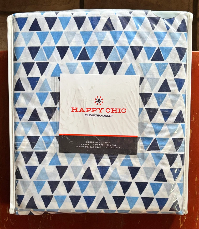 Sábana Geométrica Jonathan Adler Happy Chic Talla Doble (juego de 3 piezas rico en algodón) Foto 1 de 3