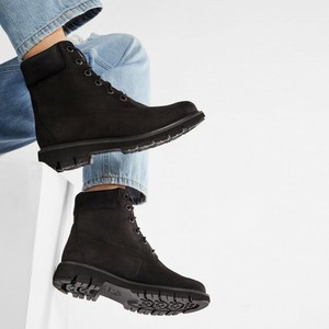 botas timberland para mujer negras